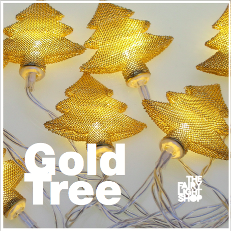 Gold Tree Fairy Lights