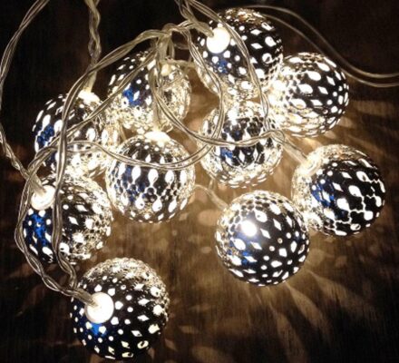 Moroccan Globes – Battery Fairy Lights